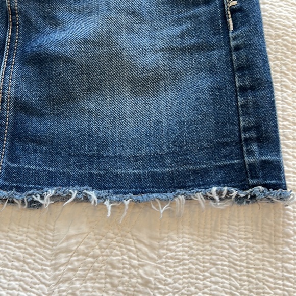 Denim mini skirt EUC - Picture 3 of 7